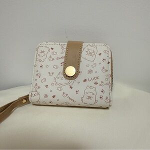 Cute Cat Print Wallet